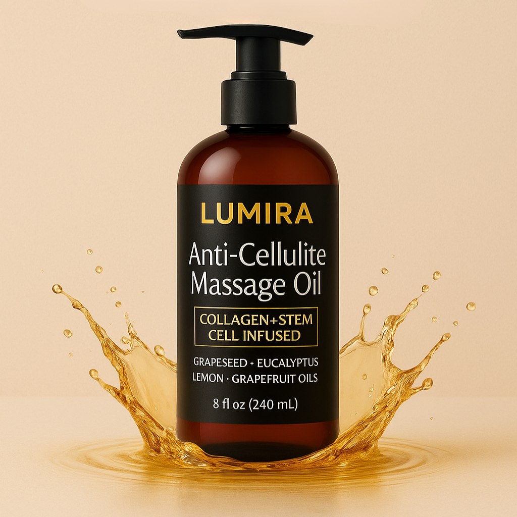 LUMIRA Anti-Cellulite Massage Oil REMOVES CELLULITE - within 30 days