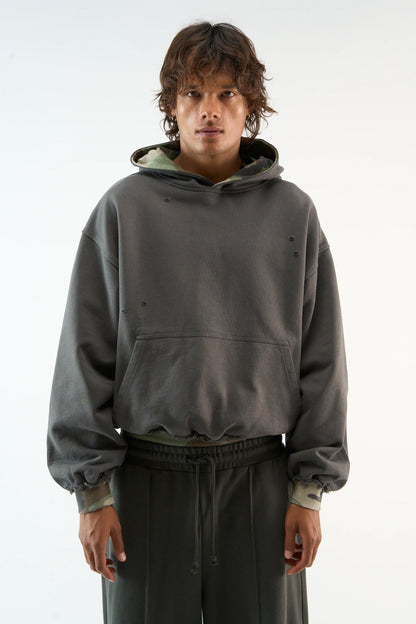 Leo Grey Melange Hoodie®