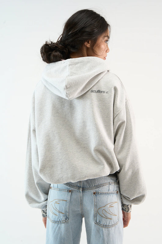 Leo Grey Melange Hoodie®