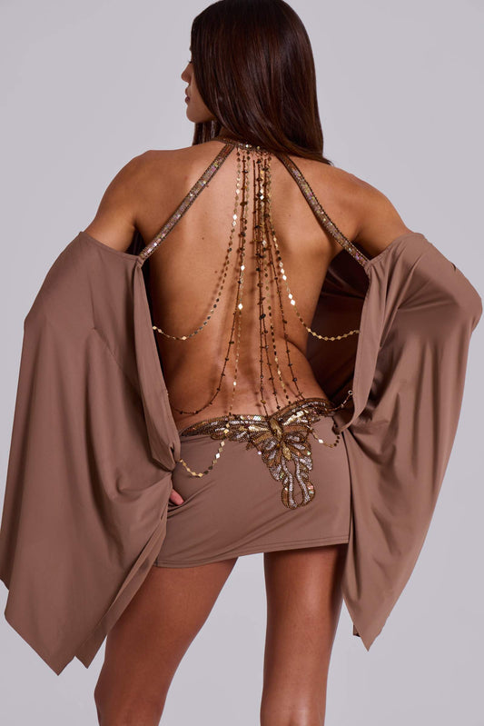 Butterfly Mini Dress