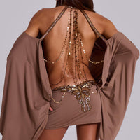 Butterfly Mini Dress