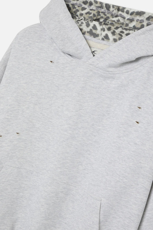 Leo Grey Melange Hoodie®