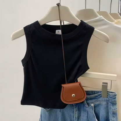 Tight Fit Ribbed Tank Top