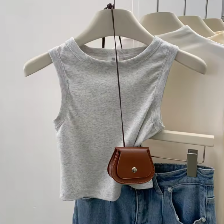 Tight Fit Ribbed Tank Top