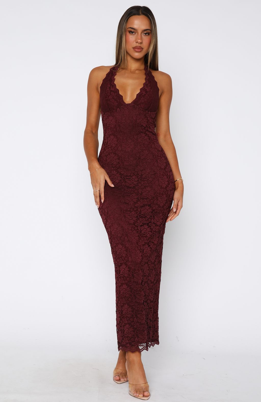 Destiny Lace Maxi Dress